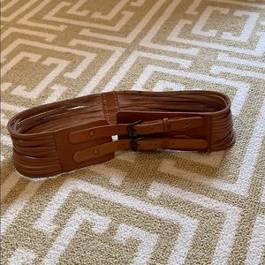 Jcrew tan belt size small